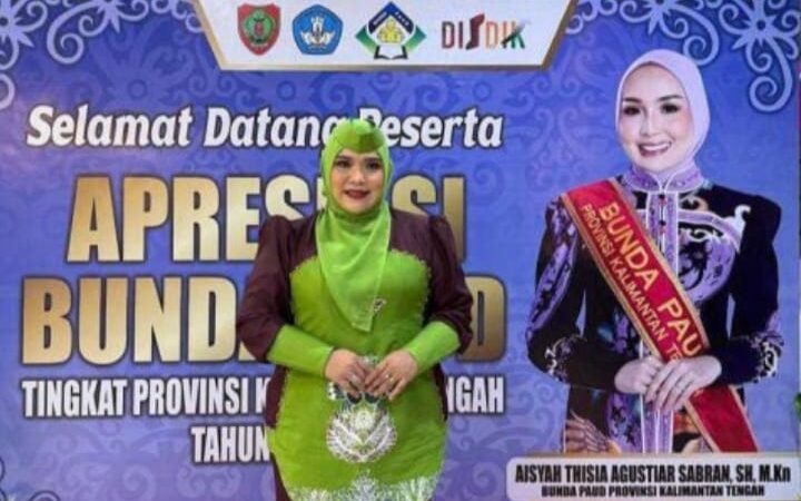 Ketua Pokja Bunda PAUD Mura Ikuti Ajang Apresiasi Bunda PAUD Kalteng 2025