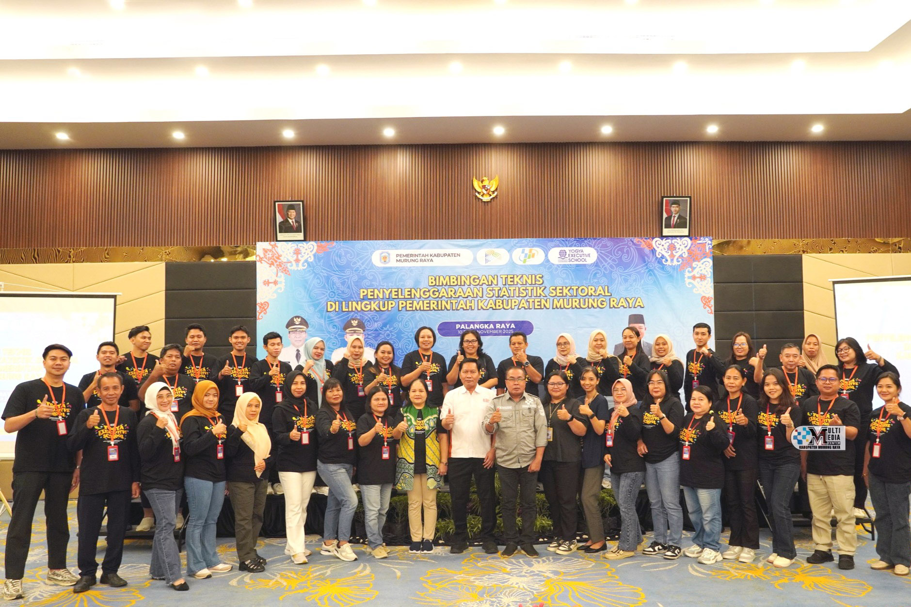Sekdis Diskominfo SP Tutup Bimtek Penyelenggaraan Statistik Sektoral Pemkab Mura