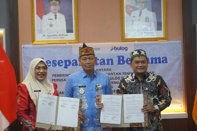 Kesepakatan Bersama Pemprov Kalteng dan Perum BULOG Perkuat Kendali Inflasi dan Jamin Ketersediaan Pangan