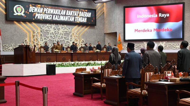 Wagub Edy Pratowo Hadiri Rapat Paripurna DPRD Kalteng, Tutup Sidang 2025 dan Buka Masa Sidang 2026