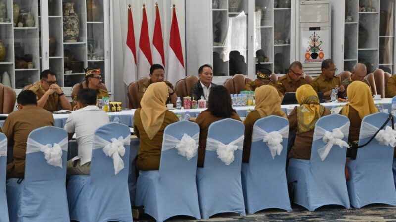 Gubernur Agustiar Sabran Ajak Kepala OPD Fokus pada Program Prioritas