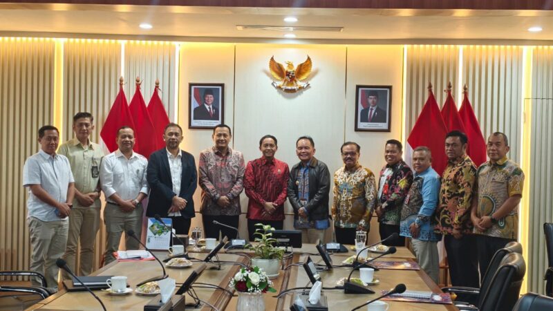 Gubernur Kalteng Gelar Pertemuan Strategis dengan Menteri Kehutanan RI