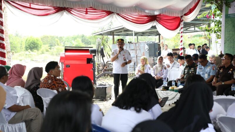 Hadiri Panen Raya Nasional Secara Virtual, Pemprov Kalteng Tegaskan Dukungan Terhadap Ketahanan Pangan Daerah