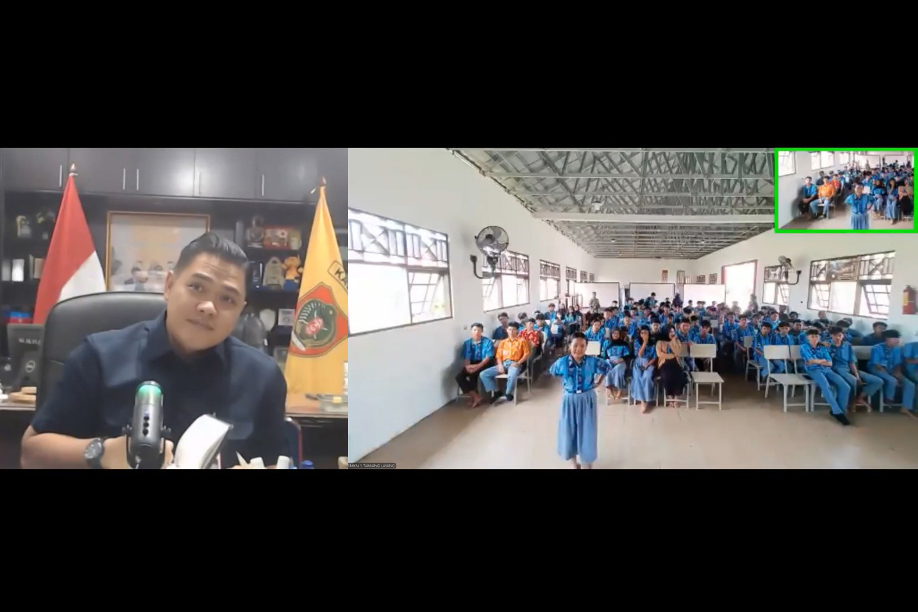 Ribuan Siswa Ikuti Webinar Persiapan UTBK 2026 yang Digelar Disdik Kalteng