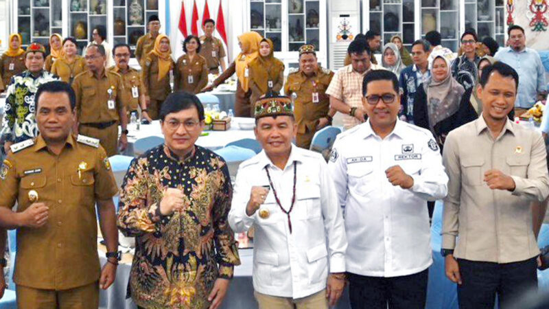 Gubernur Kalteng Gelar Ramah Tamah Sambut Kunjungan Staf Khusus Presiden Bidang Ekonomi Kreatif