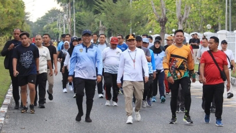 Silaturahmi Dengan Insan Pers, Gubernur Kalteng Tegaskan Pembangunan Terus Berlanjut di Tengah Efisiensi Anggaran