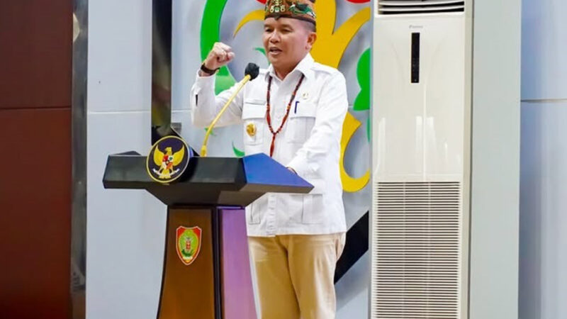 Peluncuran Kartu Huma Betang Sejahtera Tepat Setahun Kepemimpinan Gubernur Agustiar Sabran dan Wagub Edy Pratowo