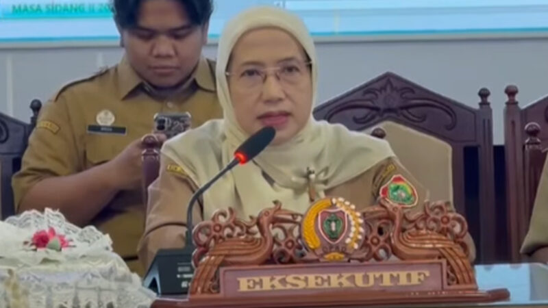 Asisten III Sunarti Hadiri Rapat Badan Musyawarah DPRD Provinsi Kalimantan Tengah