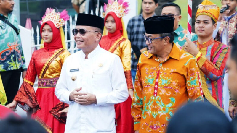 Gubernur Kalteng Lepas Peserta Pawai Tarhib Ramadan 1447 H