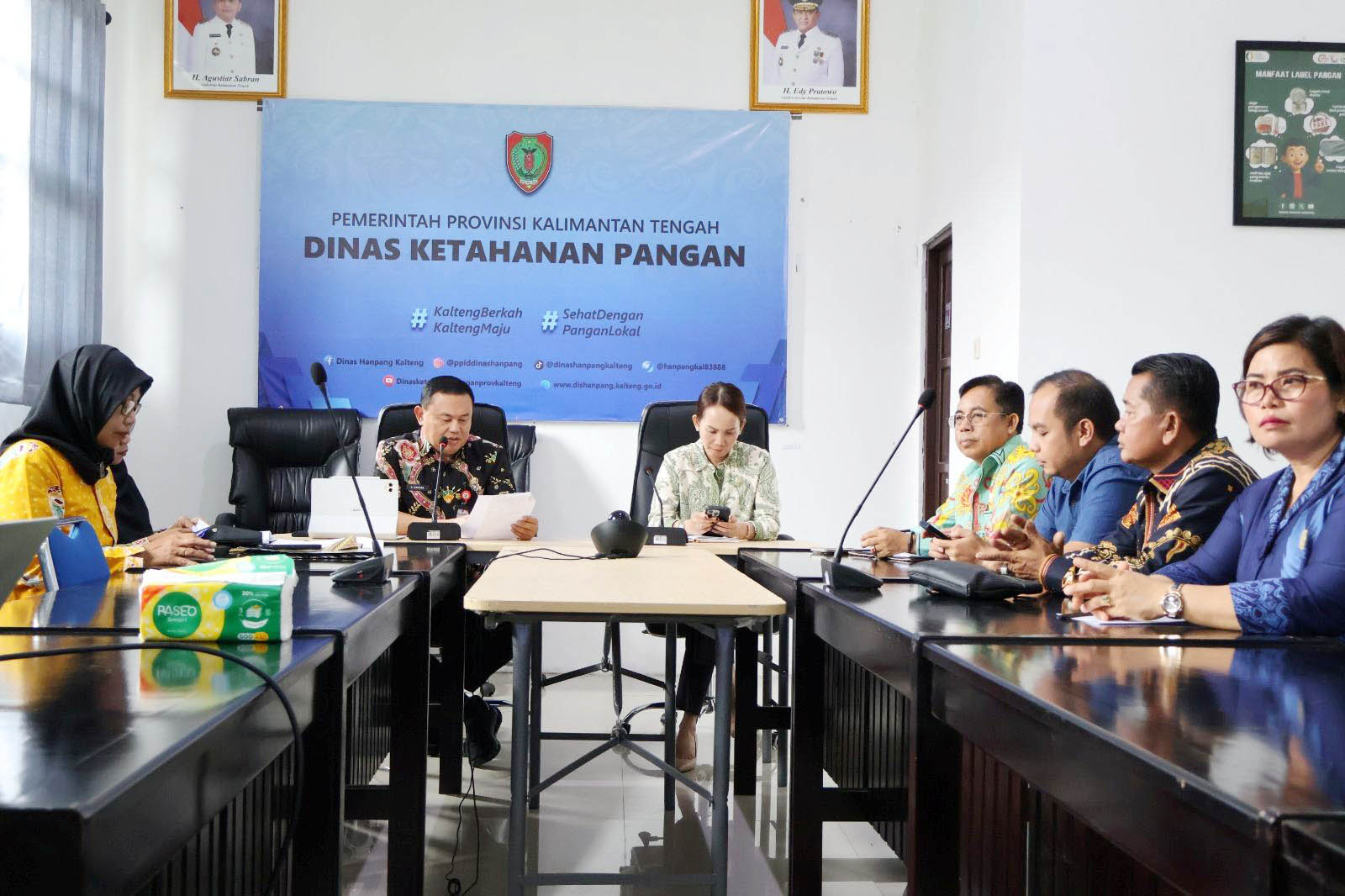DPRD Gumas Konsultasi Program MBG ke Dinas Ketahanan Pangan Kalteng