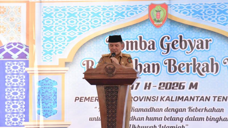 Resmi Buka Gebyar Ramadan Berkah, Gubernur Harap Generasi Muda Kalteng Punya Karakter dan Attitude