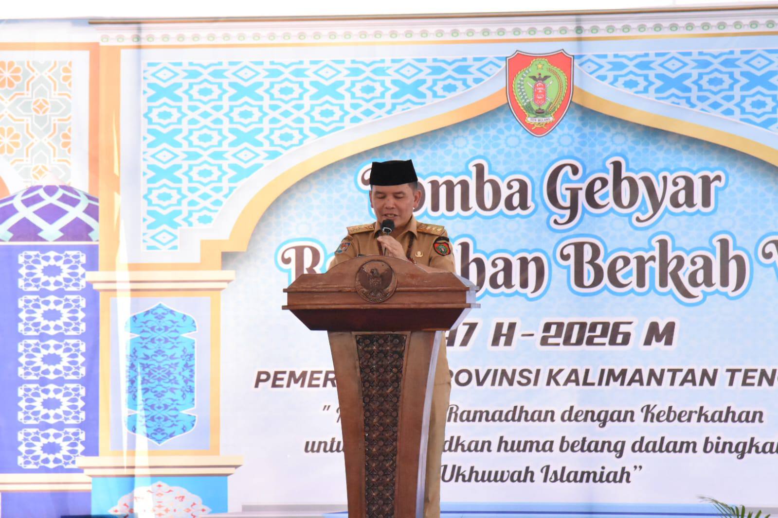 Resmi Buka Gebyar Ramadan Berkah, Gubernur Harap Generasi Muda Kalteng Punya Karakter dan Attitude