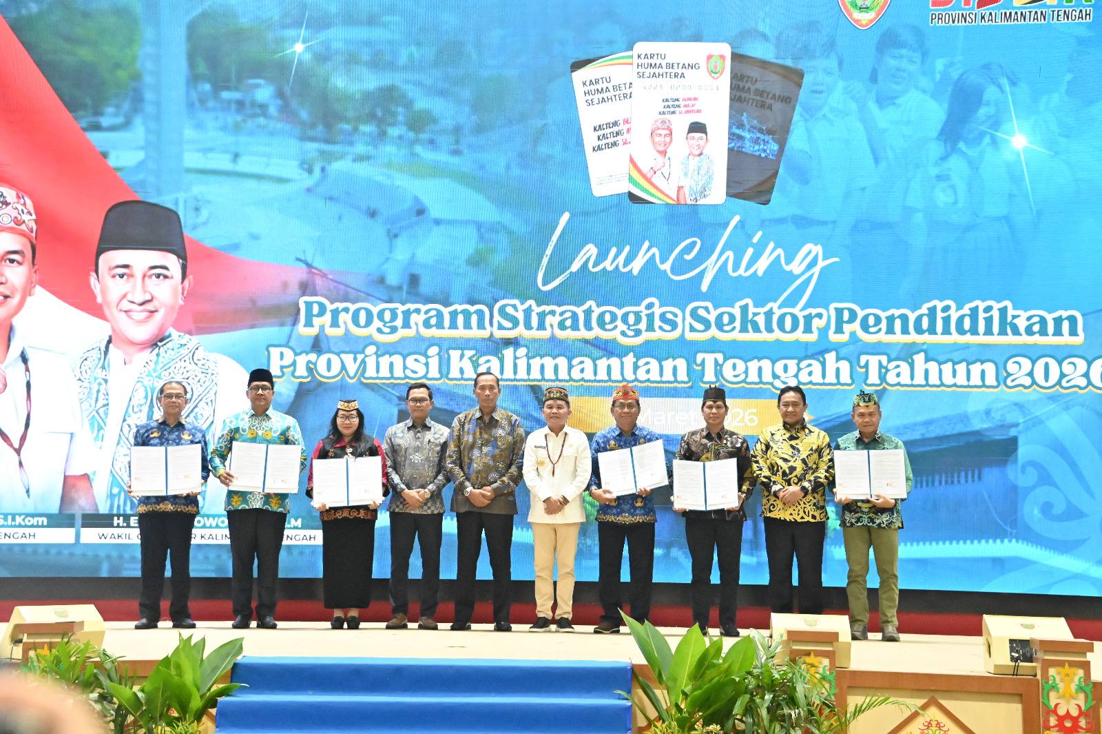 Pemprov Kalteng Luncurkan Program Strategis, Tingkatkan Akses dan Kualitas Pendidikan di Bumi Tambun Bungai