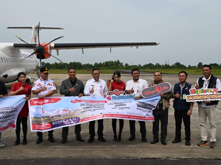 Plt. Sekda Buka Penerbangan Perdana Wings Air, Percepat Konektivitas Antarwilayah