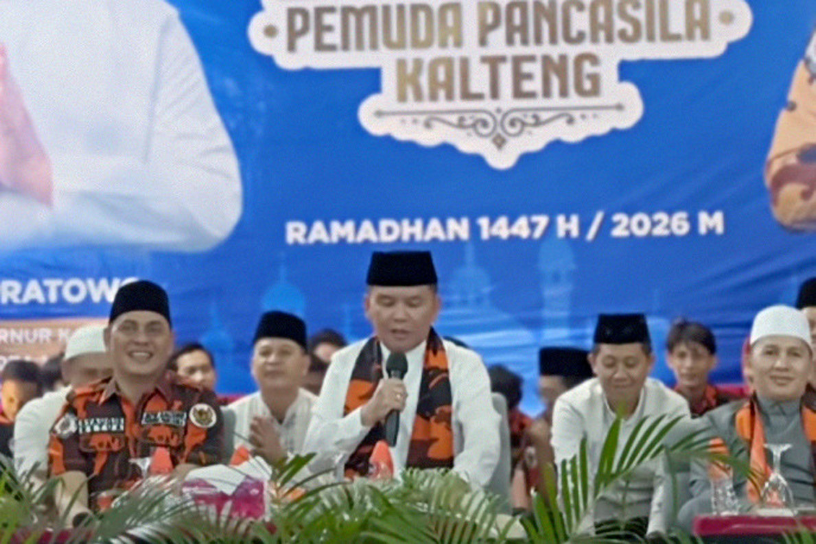 Gubernur Agustiar Sabran Hadiri Bukber Pemuda Pancasila Kalteng