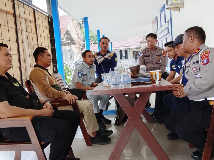 CEGAH LAKA DAN TERTlIBKAN BALI SATLANTAS POLRESTA PALANGKA RAYA LAKUKAN KORDINASI  3 INSTANSI