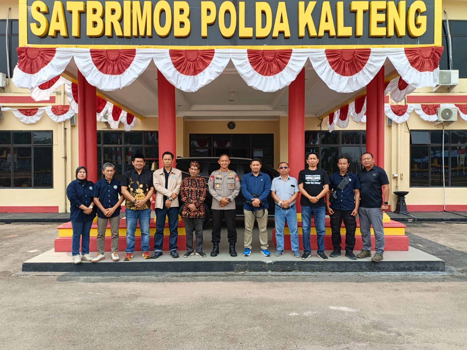 IWO KALTENG AUDENSI DANSATBRIMOB POLDA KALTENG